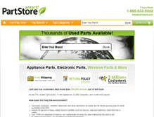 Tablet Screenshot of partstoresmart.partsearch.com